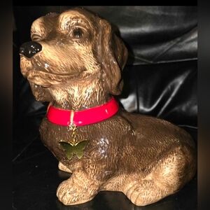 Yuyu Dachshund Dog Cookie Jar